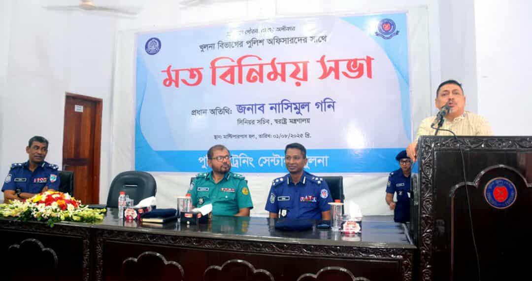 মানুষের কল্যাণে নিয়োজিত থাকাই আমাদের দায়িত্ব -জননিরাপত্তা বিভাগের সিনিয়র সচিব