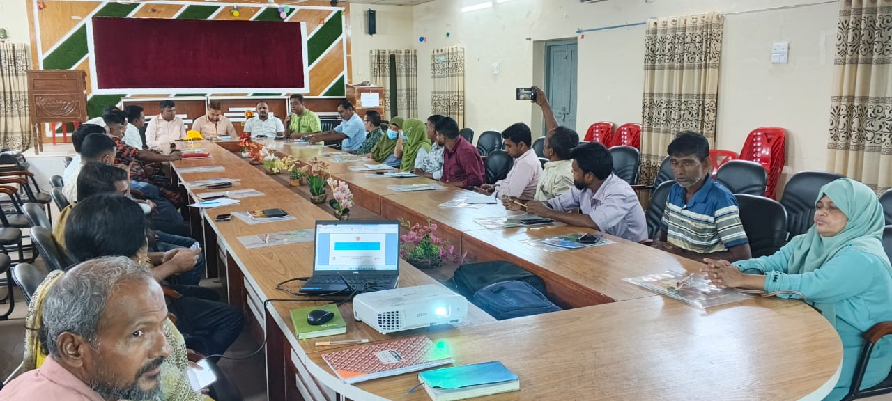 ধর্মপাশায় জলবায়ু পরিবর্তন এবং স্বাস্থ্য প্রকল্পের সমন্বয় সভা অনুষ্ঠিত