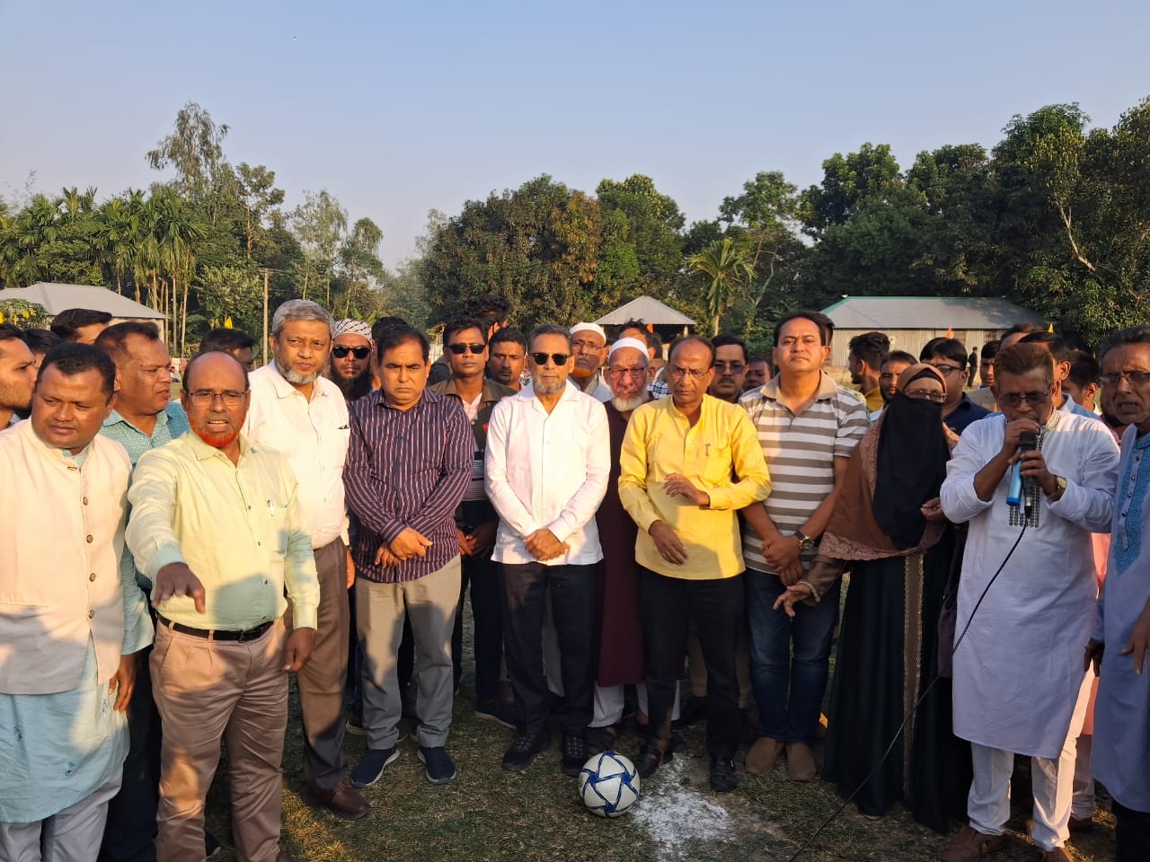 আরাফাত রহমান কোকো স্মৃতি ডিমলা আন্তঃ ইউনিয়ন ফুটবল টুর্নামেন্টের উদ্বোধন