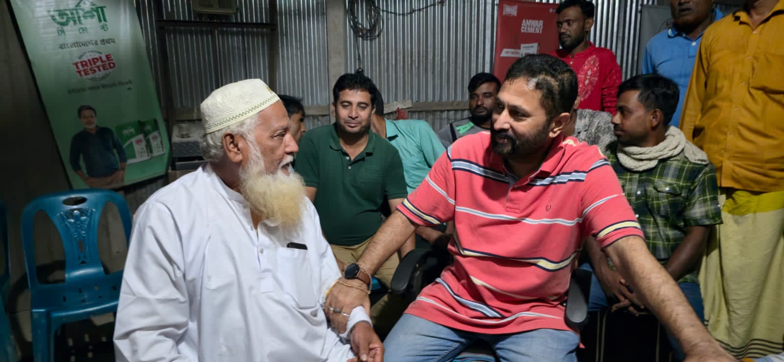 ধানের শীষের গণসংযোগে আওয়াজ উঠেছে”ত্যাগী নেতা রাব্বানী ভাই, এমপি পদে তাকেই চাই”