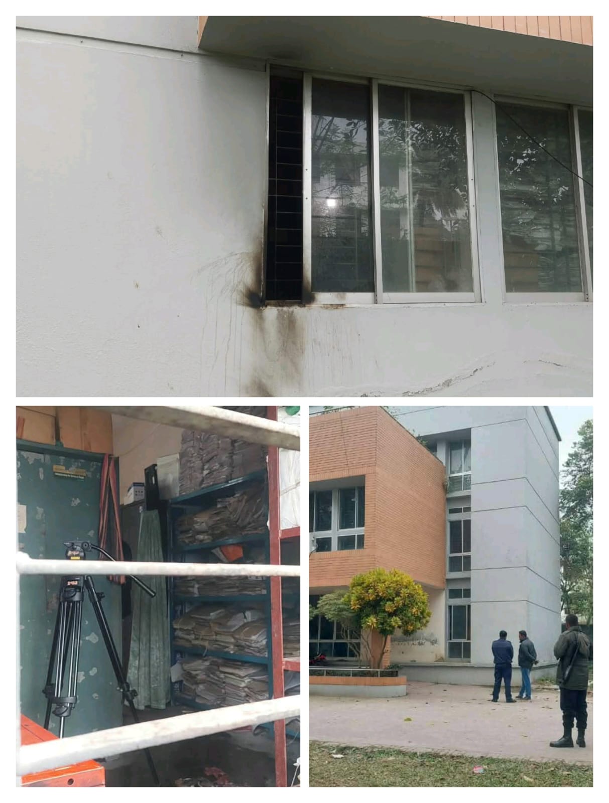 কুষ্টিয়া সদর উপজেলা নির্বাচন অফিসে অগ্নিকাণ্ড, নথিপত্র ক্ষতিগ্রস্ত