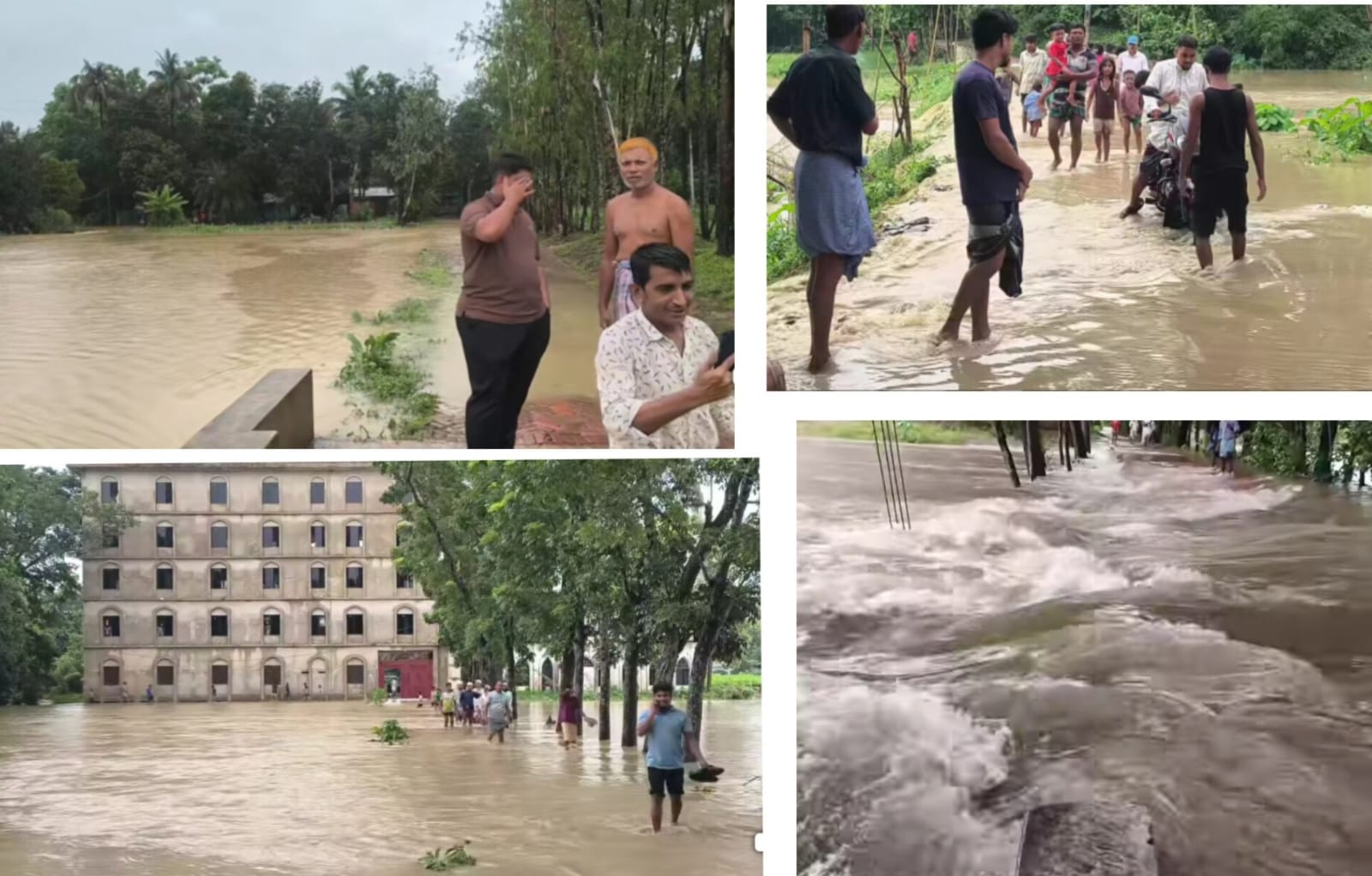 টানা বর্ষণে সৃষ্ট বন্যায় সাতকানিয়া-লোহাগাড়ার মানুষ সীমাহীন ক্ষতির সম্মুখীন