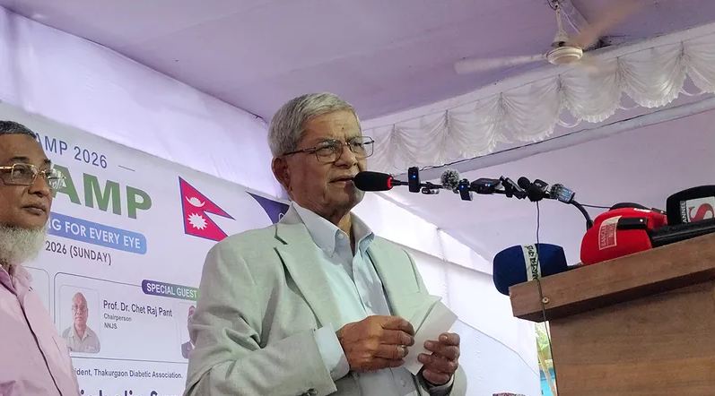 ঠাকুরগাঁওয়ে আই ক্যাম্প উদ্বোধন: আগামী বছর মেডিকেল কলেজে ভর্তি শুরু হবে— মির্জা ফখরুল
