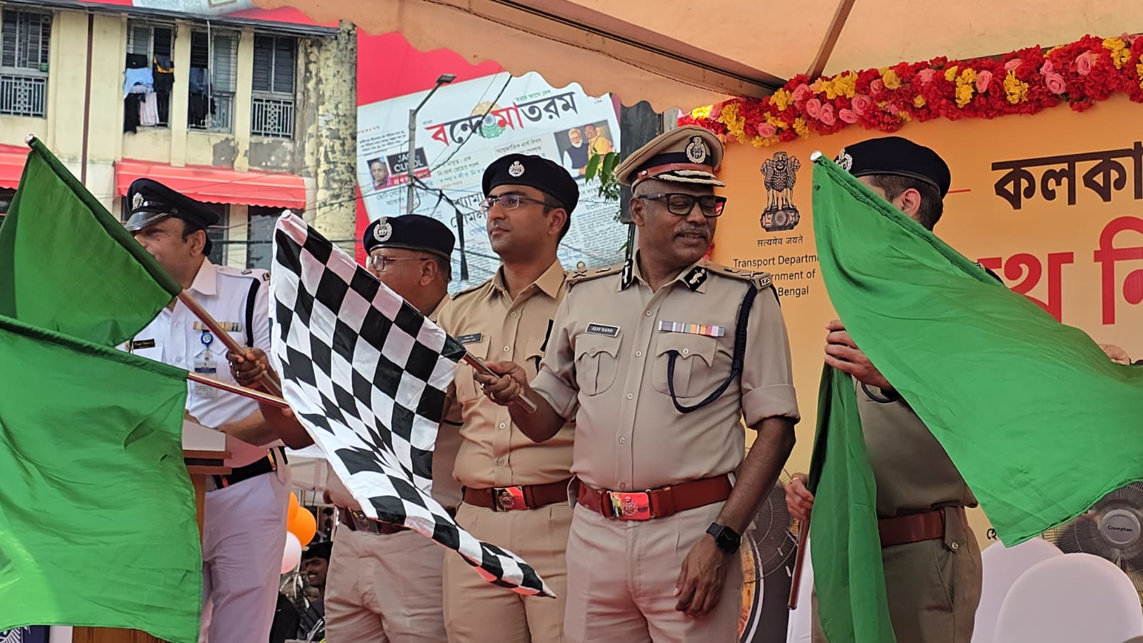পার্ক সার্কাসে সড়ক নিরাপত্তা সপ্তাহ ২০২৬-এর শুভ উদ্বোধন করলেন পুলিশ কমিশনার অজয় নন্দ