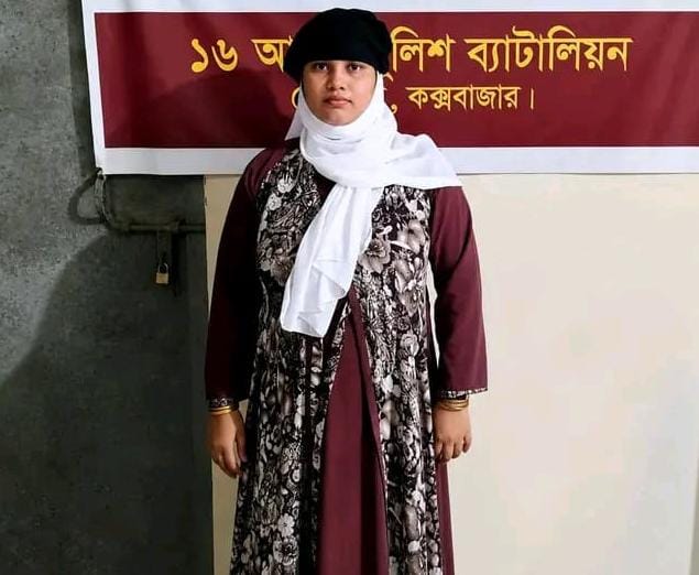 টেকনাফে মাদক মামলার ওয়ারেন্টভুক্ত রোহিঙ্গা নারী আটক