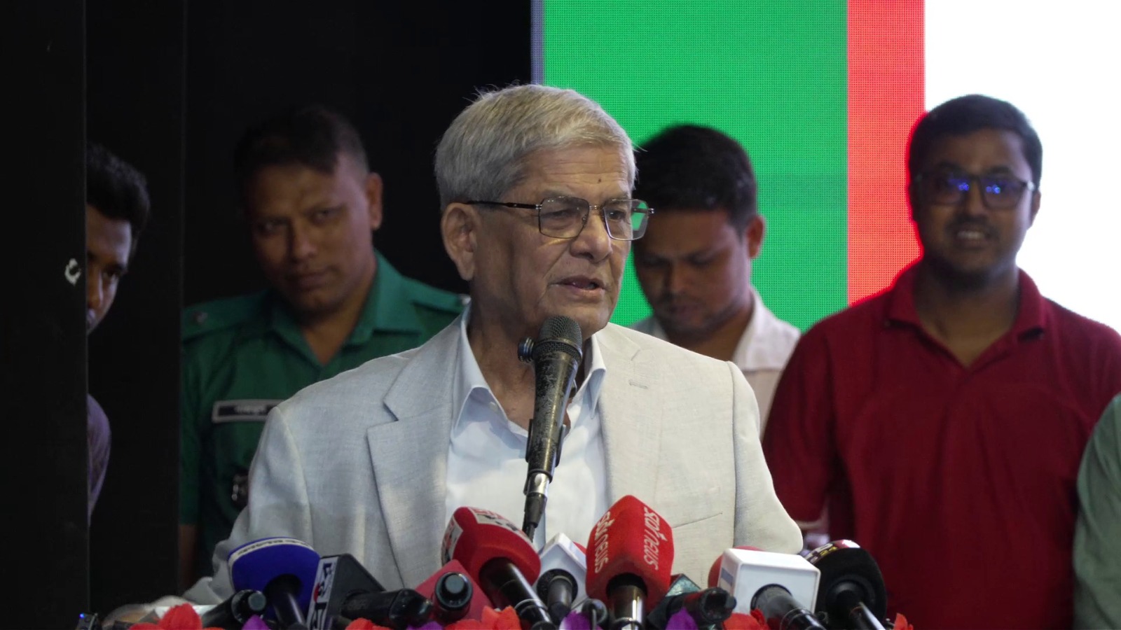 বিরোধীদের কণ্ঠে এখন শেখ হাসিনার ভাষা- রংপুরে মির্জা ফখরুল