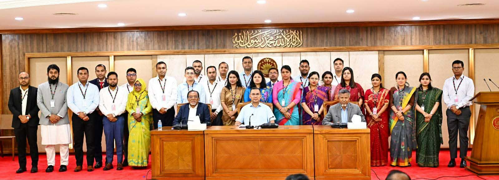 ৮৪ জন ইউএনওকে বিশেষ ধন্যবাদ জানালেন প্রধানমন্ত্রী তারেক রহমান