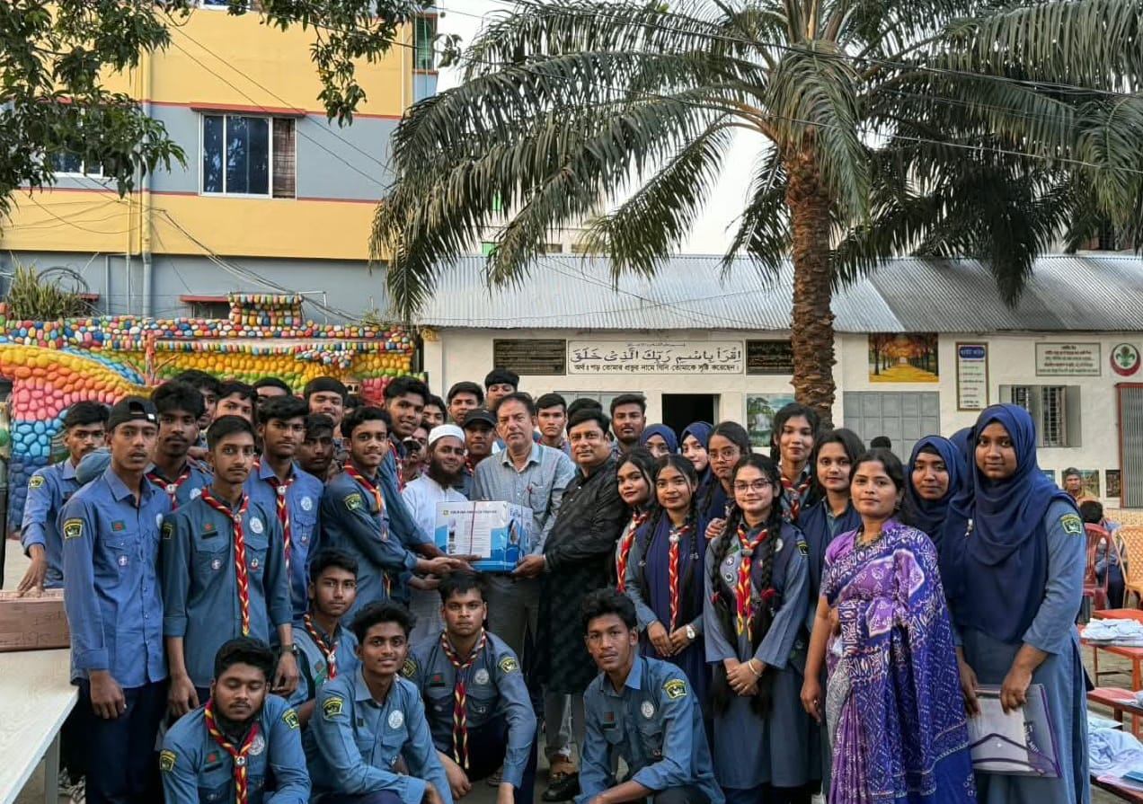 এসএসসি পরীক্ষায় শতভাগ সাফল্য অর্জনে আব্দুল্লাহ মডেল পাবলিক স্কুল