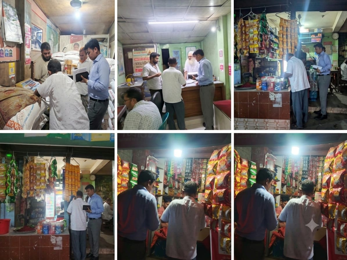 বিদ্যুৎ সাশ্রয়ে রাত ৮টার পর দোকানপাট বন্ধে নেত্রকোণায় মোবাইল কোর্ট: পাঁচজনকে জরিমানা