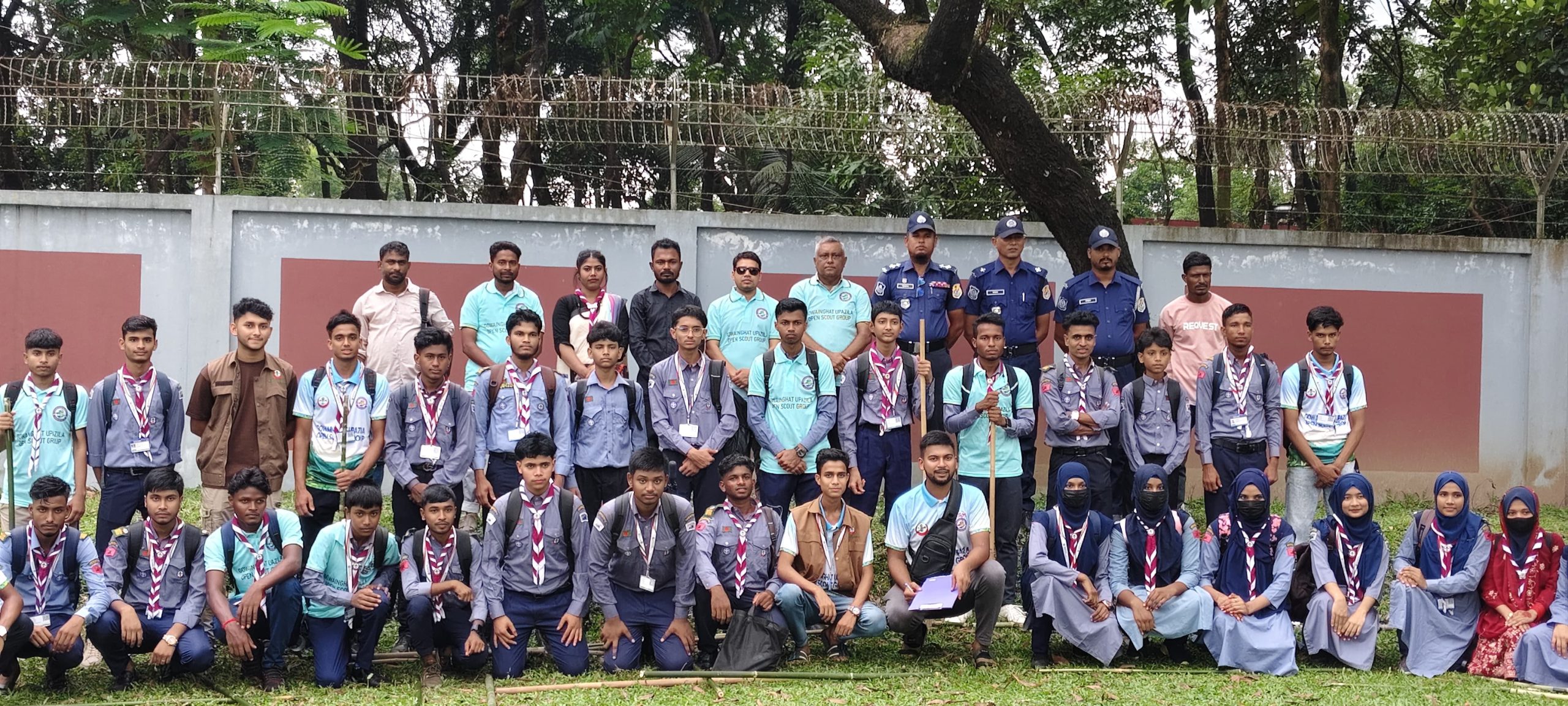 গোয়াইনঘাটে মুক্ত স্কাউট গ্রুপের জমকালো হাইকিং অনুষ্ঠিত
