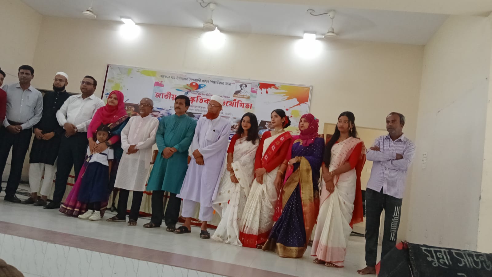 ধামইরহাটে নানা আয়োজনে নজরুল বর্ষ উপলক্ষে সাংস্কৃতিক প্রতিযোগিতা শুভ উদ্বোধন