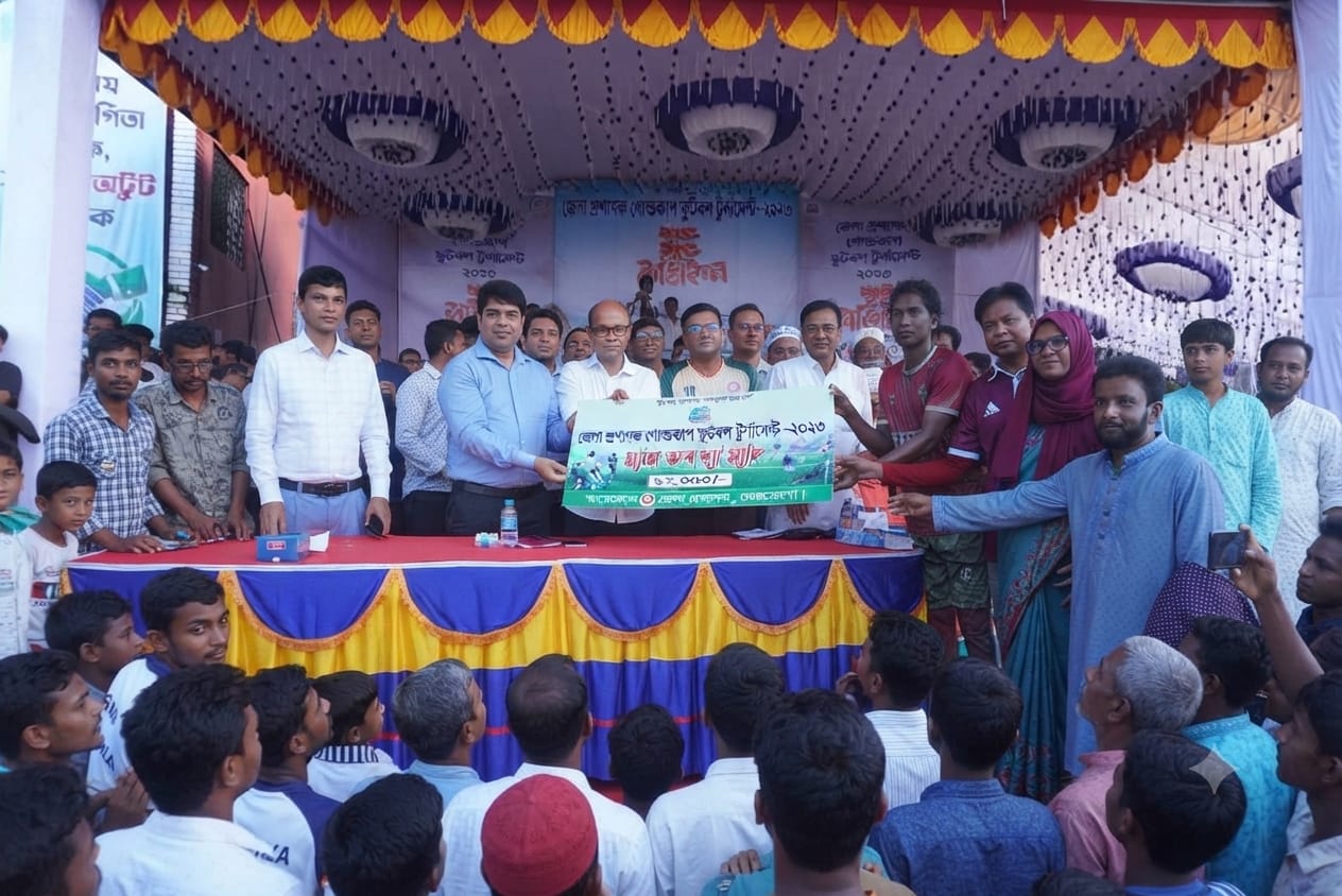 জেলা প্রশাসক গোল্ডকাপে পূর্বধলাকে হারিয়ে বারহাট্টার দুর্দান্ত জয়