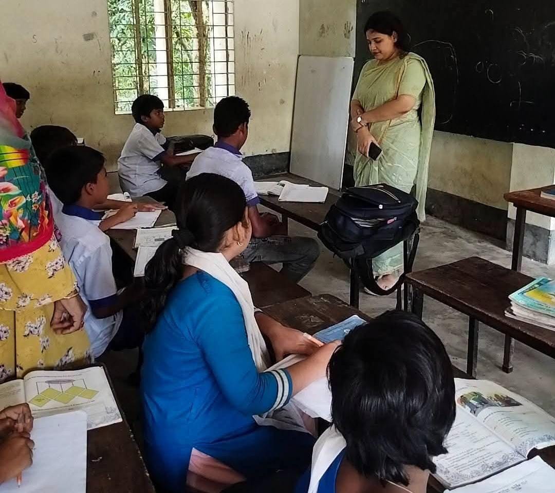শ্রীবরদীতে ইউএনওর আকস্মিক পরিদর্শন