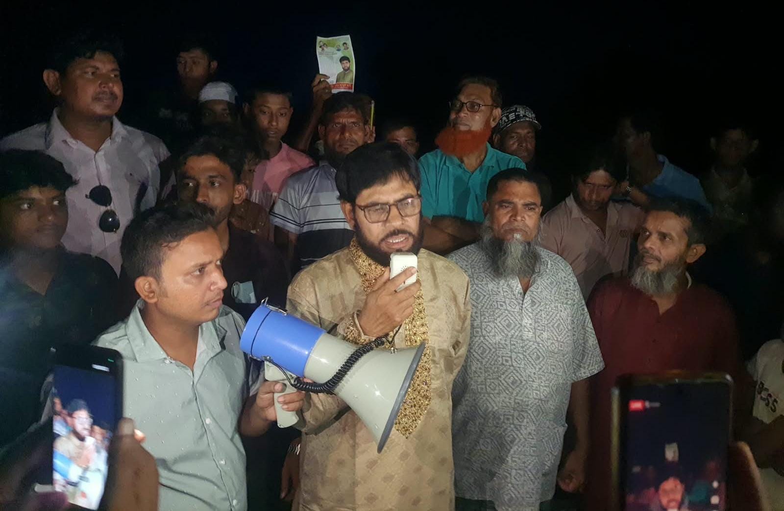 চামারীর পথে পথে মোটরসাইকেলের বহর, চেয়ারম্যান প্রার্থী আব্দুল হাইয়ের শোডাউন