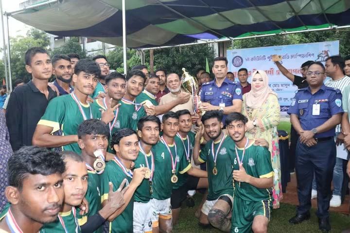 চট্টগ্রাম জেলা পুলিশের ১ম কমিউনিটি কাবাডি টুর্নামেন্টের ফাইনাল অনুষ্ঠিত