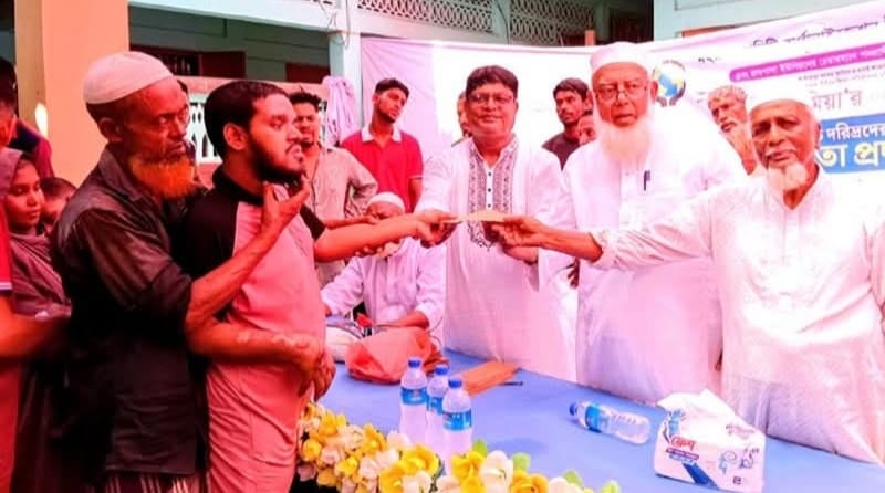 বিশ্বনাথে মহরম চ্যারিটি অর্গানাইজেশনের পাঁচ শতাধিক মানুষকে সহায়তা প্রদান