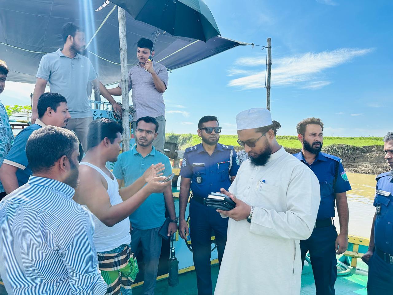 গোয়াইনঘাটে অবৈধ বালু উত্তোলনের বিরুদ্ধে অভিযান: ১ লক্ষ ৫০ হাজার টাকা অর্থদন্ড