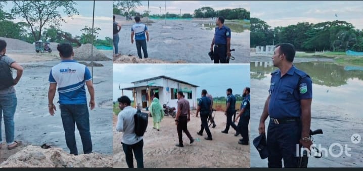 কংস নদী থেকে অবৈধ বালু উত্তোলন, ৫০ হাজার টাকা জরিমানা