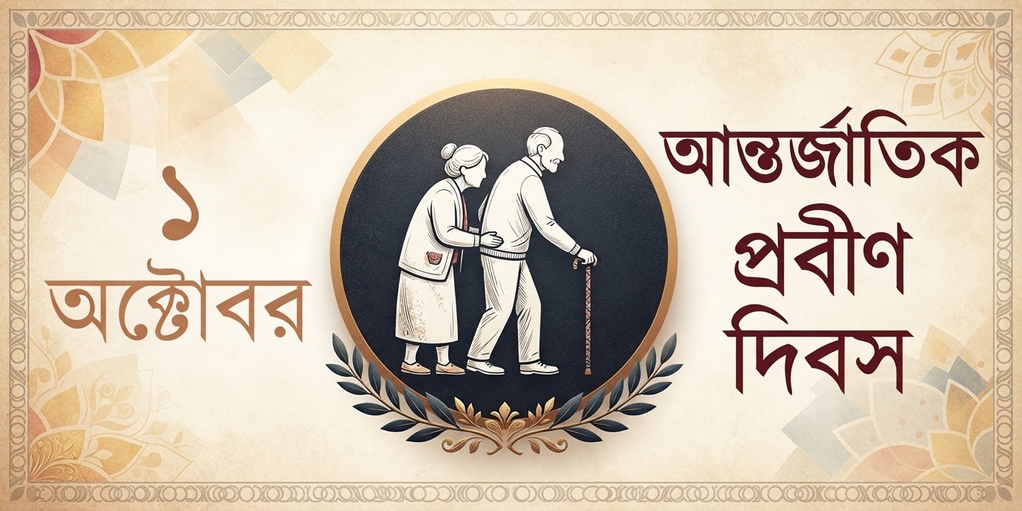 আন্তর্জাতিক প্রবীণ দিবস আজ দীর্ঘ জীবনের জন্য নতুন ভাবনা