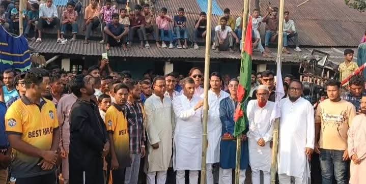 বুড়িমারীতে মাদকমুক্ত সমাজ গড়ার প্রত্যয়ে ফুটবল টুর্নামেন্টঃ চ্যাম্পিয়ন জিরোপয়েন্ট স্পোর্টিং ক্লাব