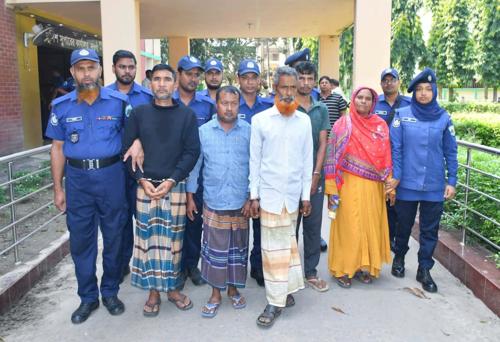 ধামইরহাটে হালিমা হত্যাকাণ্ডের ৪ আসামি গ্রেফতার