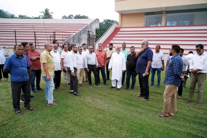 প্রধানমন্ত্রীর খুলনা সফর উপলক্ষে প্রস্তুতি, জেলা স্টেডিয়াম পরিদর্শনে কেসিসি প্রশাসক