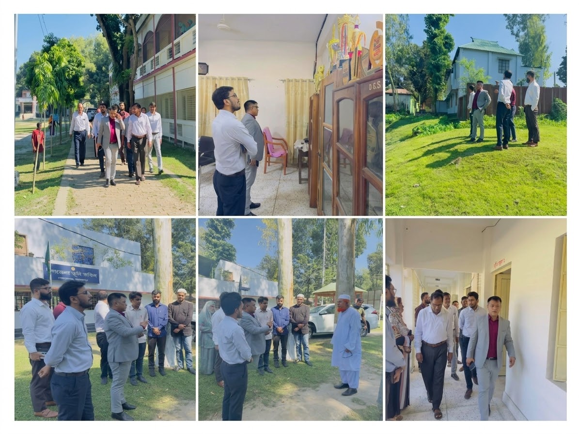 দেওয়ানগঞ্জে জেলা প্রশাসকের বিভিন্ন সরকারি দপ্তর ও শিক্ষাপ্রতিষ্ঠান পরিদর্শন, সেবার মানোন্নয়নে গুরুত্বারোপ