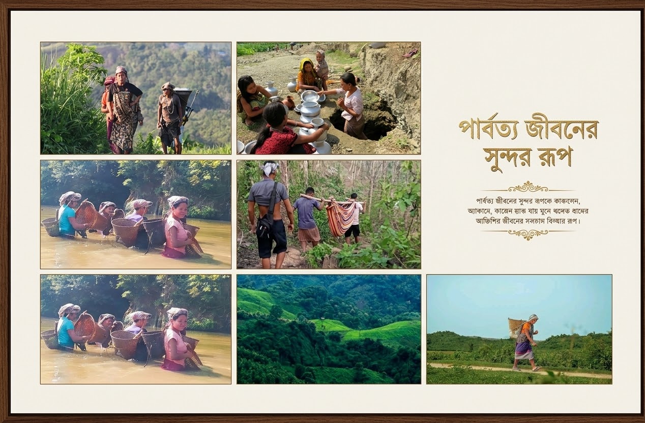 নেত্রকোণার পাহাড়ি জনগোষ্ঠীর জীবন: প্রতিদিনের সংগ্রাম, অনিশ্চিত ভবিষ্যৎ